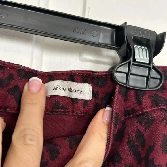 Social Standard by Sanctuary Leopard Skinny Jeans Size 14 - Picture 4 of 5